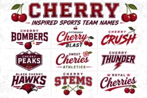 What Are Some Cherry Inspired Sports Team Names