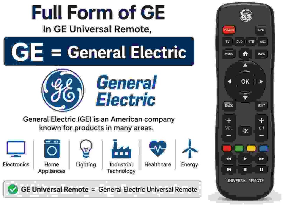 GE Universal Remote Codes: Complete List & Easy Setup Guide