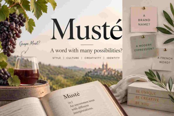 Musté Meaning Explained: Origin, Uses, and Online Interpretations