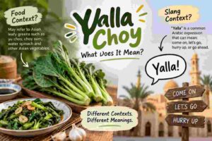 Yalla Choy: Meaning, Slang, Vegetable, Uses and More